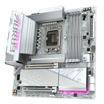 материнская плата GigaByte B860M Aorus Elite WIFI6E ICE Черный