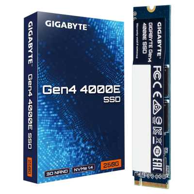 SSD диск GigaByte Gen4 4000E 250Gb G440E250G Синий