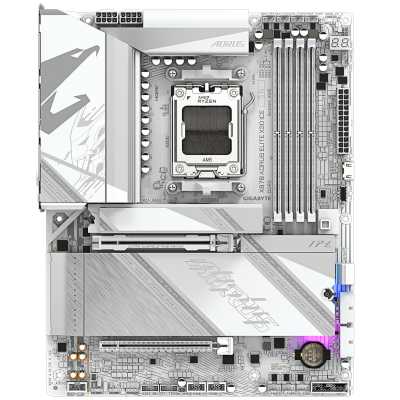 материнская плата GigaByte X870 Aorus Elite X ICE Черный