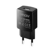 сетевое зарядное устройство Ginzzu GA-3003B Черный