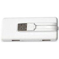 разветвитель USB Ginzzu GR-415UW белый