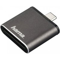 картридер Hama H-124186 серый