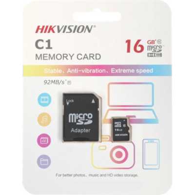 карта памяти Hiksemi 16GB HS-TF-C1/16G/ADAPTER