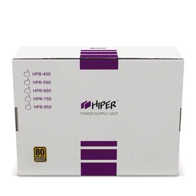 блок питания Hiper 600W HPB-600 Черный
