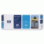 картридж HP 81 C4931A голубой