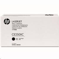 картридж HP 504X CE250XC черный