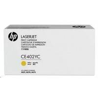 картридж HP 507A CE402YC желтый