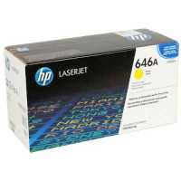 картридж HP 646A CF032A желтый
