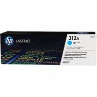 картридж HP 312A CF381A голубой