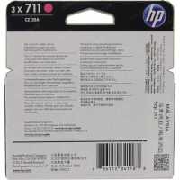 картридж HP 711 CZ135A малиновый