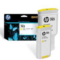 картридж HP 745 F9J96A желтый