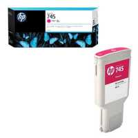 картридж HP 745 F9K01A малиновый