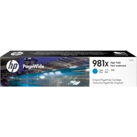 картридж HP 981X L0R09A голубой