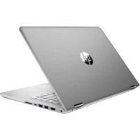 ноутбук HP Pavilion x360 14-ba020ur Серебристый