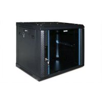 телекоммуникационный шкаф Hyperline TWFS-1245-GP-RAL9004 Черный