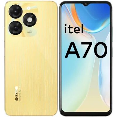 смартфон Itel A70 4/256GB Gold золотой