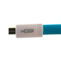 USB кабель Gmini MUS200F Blue Синий