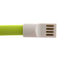 USB кабель Gmini MUS200F Green Зеленый