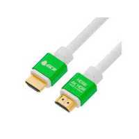 кабель Greenconnect GCR-51296 Белый/Зеленый