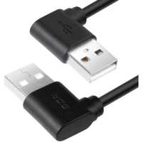 кабель Greenconnect GCR-AUM5AM-BB2S-0.2m Черный