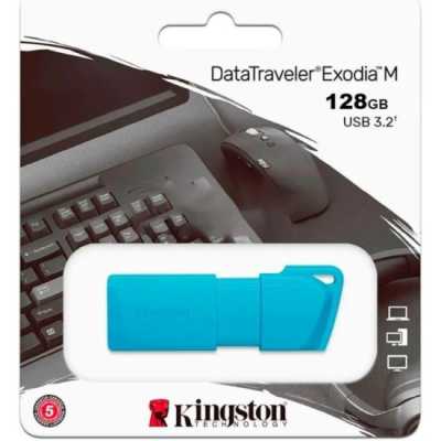 флешка Kingston 128GB KC-U2L128-7LB Голубой