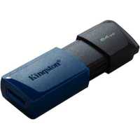 флешка Kingston 64GB DTXM/64GB Черный, синий