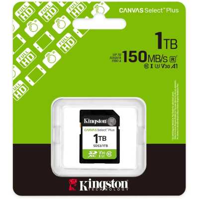 карта памяти Kingston Canvas Select Plus 1TB SDS3/1TB