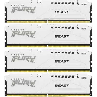 оперативная память Kingston Fury Beast White XMP KF552C40BWK4-64