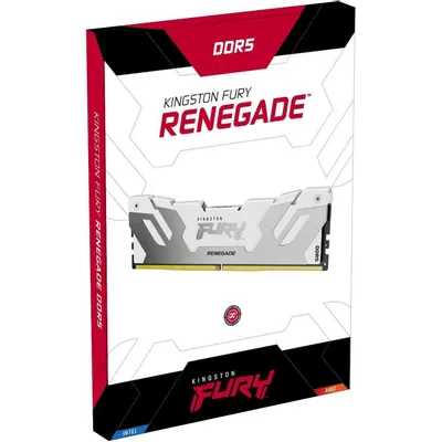 оперативная память Kingston Fury Renegade Silver/White XMP KF576C38RW-16