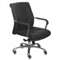 офисное кресло Бюрократ BOSS-LOW Black черный