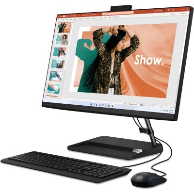 моноблок Lenovo IdeaCentre 3 24IAP7 F0GH018DRK Черный