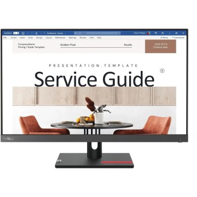 монитор Lenovo ThinkVision S24i-30 63DEKAT3UK Черный