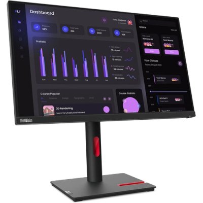 монитор Lenovo ThinkVision T24i-30 63CFMATXEU Черный
