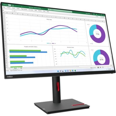 монитор Lenovo ThinkVision T32h-30 63D3GAT1EU Черный