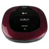 робот-пылесос LG VR63406LV черный, красный