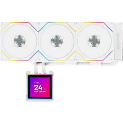 кулер Lian Li HydroShift II LCD-S 360TL ARGB White Белый