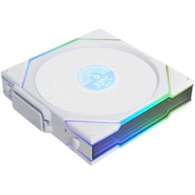 кулер Lian Li Uni Fan TL Wireless LCD 120 ARGB White Белый