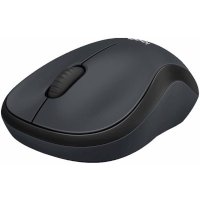 мышь Logitech M220 Silent Dark Grey 910-004878 Серый-черный