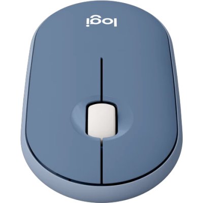 мышь Logitech Pebble M350 Blue 910-006753 Голубой