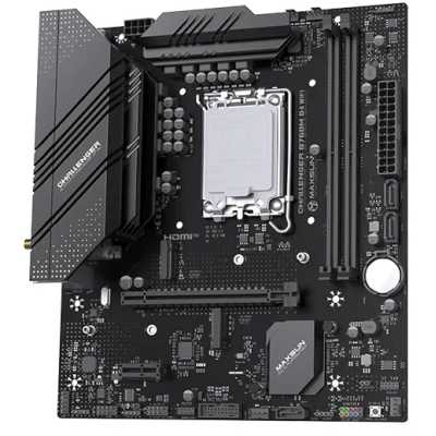 материнская плата Maxsun Challenger B760M D4 WiFi Черный