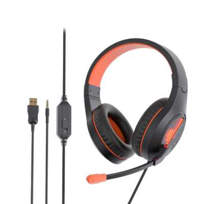 гарнитура Meetion HP021 Black/Orange