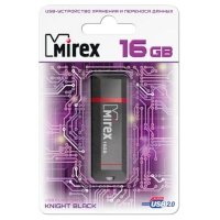 флешка Mirex 16GB 13600-FMUKNT16 Черный