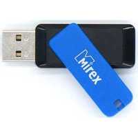 флешка Mirex 32GB 13600-FMUCIB32 Черный, голубой