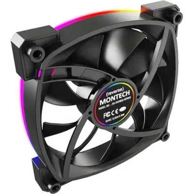 кулер Montech RX120 Reverse ARGB Black