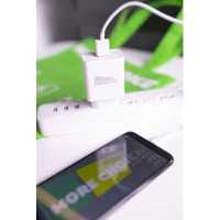 сетевое зарядное устройство More choice NC52QCa White Белый