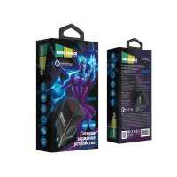 сетевое зарядное устройство More choice NC55QC Black Черный