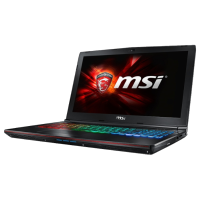 ноутбук MSI GE62 2QC-220 Черный