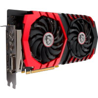 видеокарта MSI GeForce GTX 1060 Gaming X+ 6G