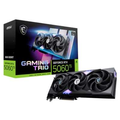видеокарта MSI nVidia GeForce RTX 5060 Ti 8G Gaming Trio