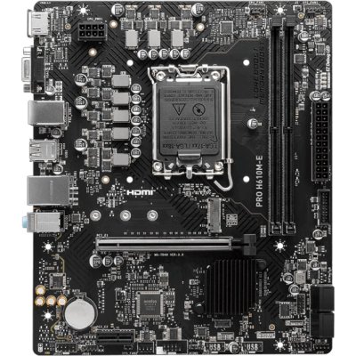 материнская плата MSI Pro H610M-E